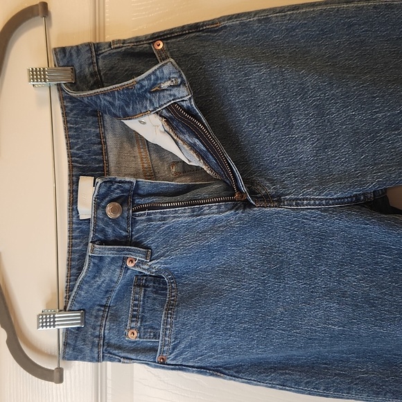 H&M Women's High Waist Cotton Denim Jean's Size 6 - Picture 6 of 11